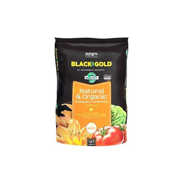 BlackGold 1 Cu Ft. Organic Potting Mix BlackGold 1 Cu Ft. Organic Potting Mix