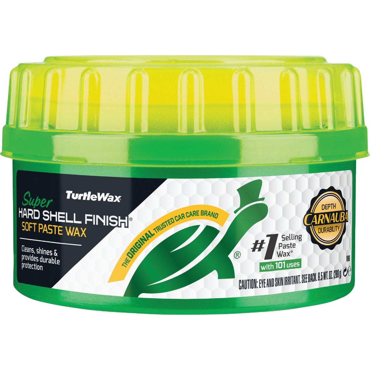 Turtle Wax Super Hard Shell Paste 9.5 Oz. Car Wax Turtle Wax Super Hard Shell Paste 9.5 Oz. Car Wax