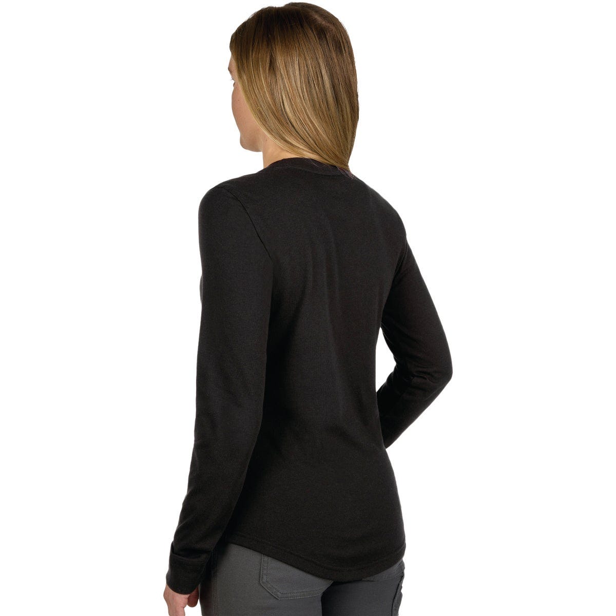 Milwaukee FREEFLEX Women's Large Black Long Sleeve Hybrid T-Shirt - photo 2