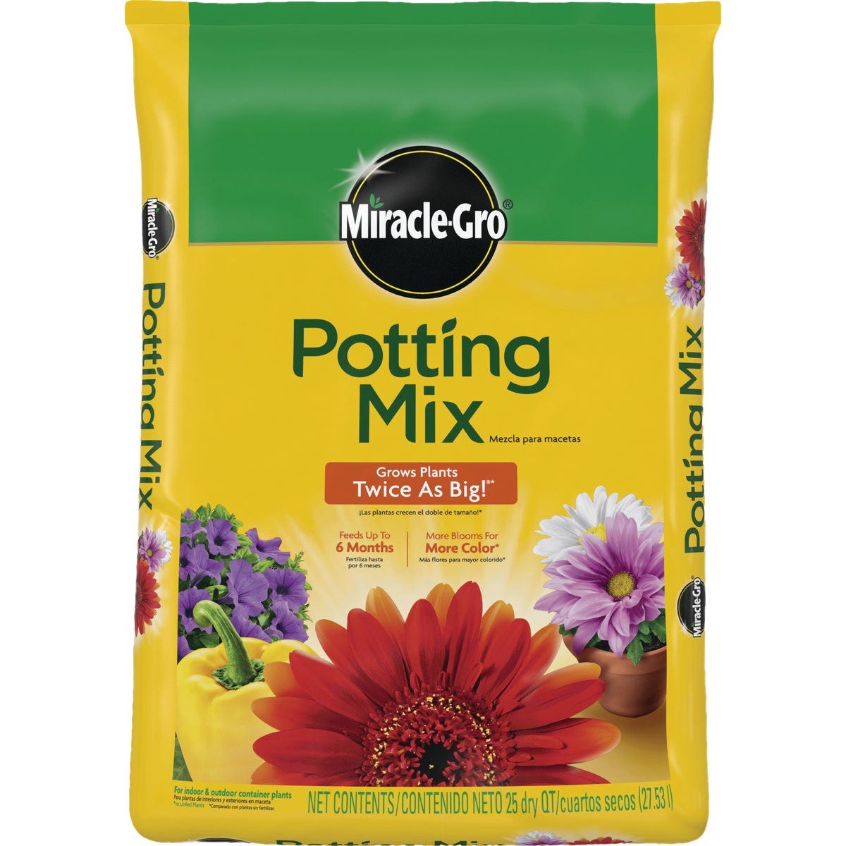 Miracle-Gro 25 Qt. Container Plant Potting Mix Miracle-Gro 25 Qt. Container Plant Potting Mix