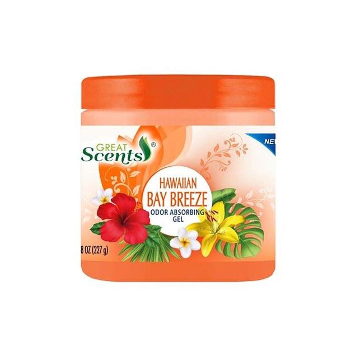 Great Scents 10 Oz. Hawaiian Bay Breeze Odor Absorbing Gel Great Scents 10 Oz. Hawaiian Bay Breeze Odor Absorbing Gel
