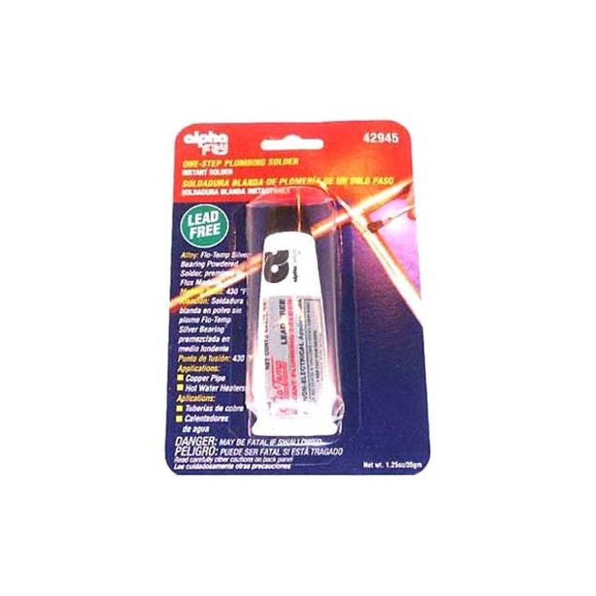 Alpha Metals 1.25 Oz. Lead-Free Plumbing Solder