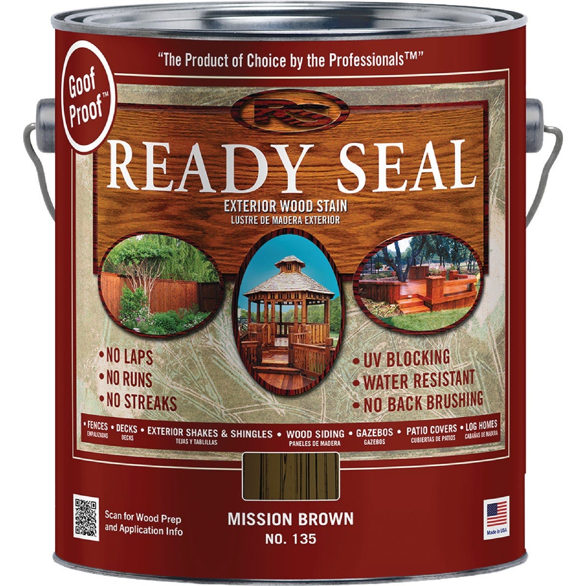 Ready Seal 135 Exterior Wood Stain and Sealer, Mission Brown, 1 Gal. - photo 2 Ready Seal 135 Exterior Wood Stain and Sealer, Mission Brown, 1 Gal. - photo 2