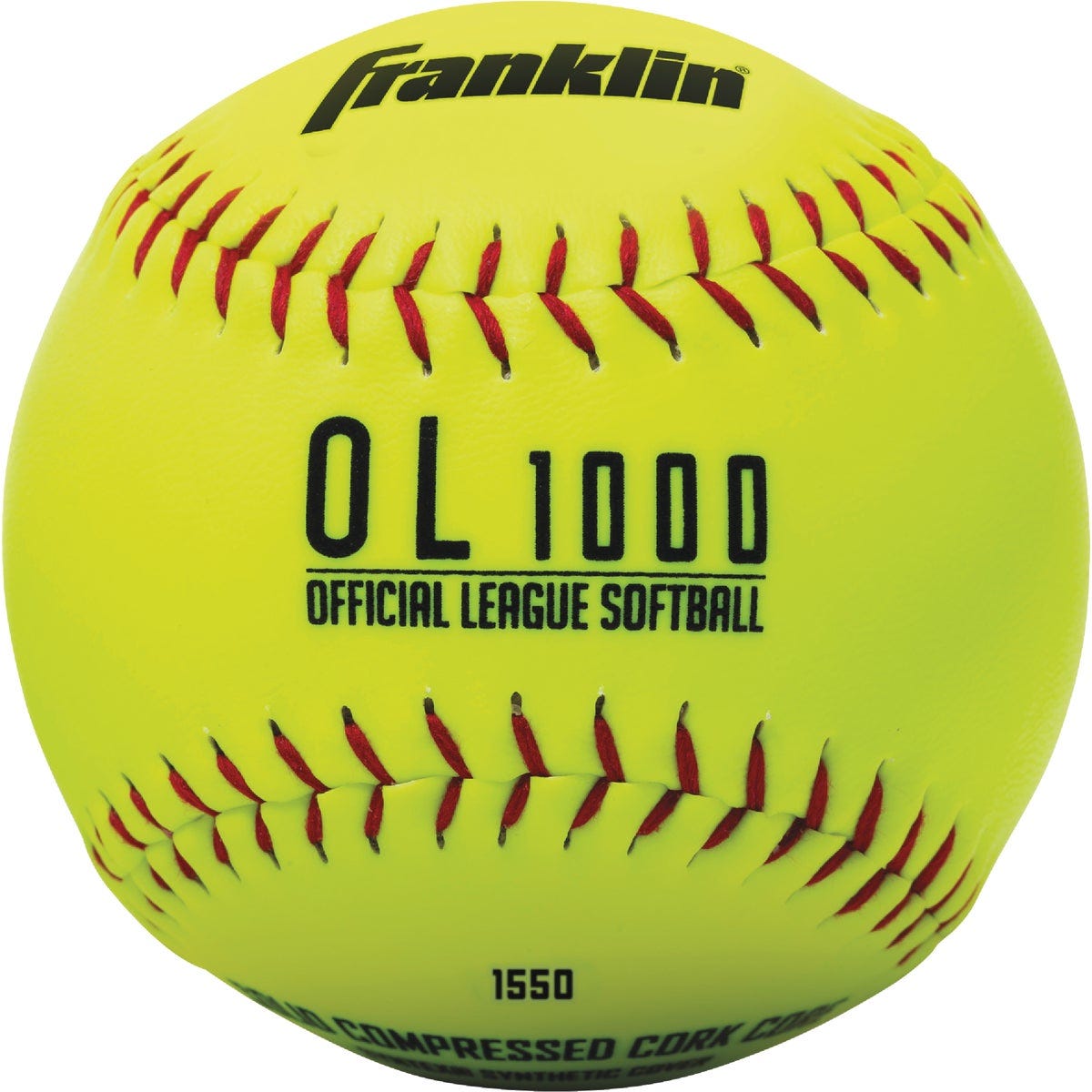 Franklin White Synthetic Softball - photo 2