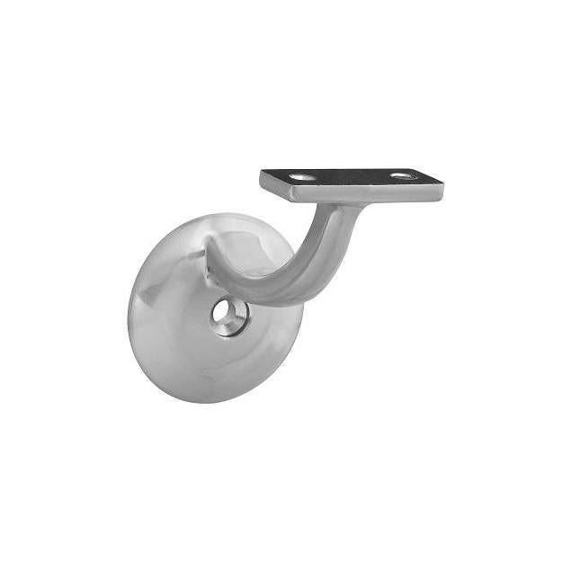 National Hardware 1-Piece Satin Nickel Handrail Bracket National Hardware 1-Piece Satin Nickel Handrail Bracket