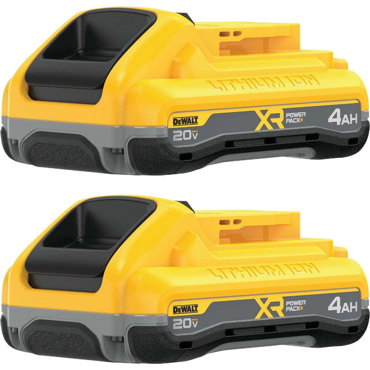 DEWALT 20V MAX XR POWERPACK 4.0 Ah Battery Pack (2-Pack) DEWALT 20V MAX XR POWERPACK 4.0 Ah Battery Pack (2-Pack)