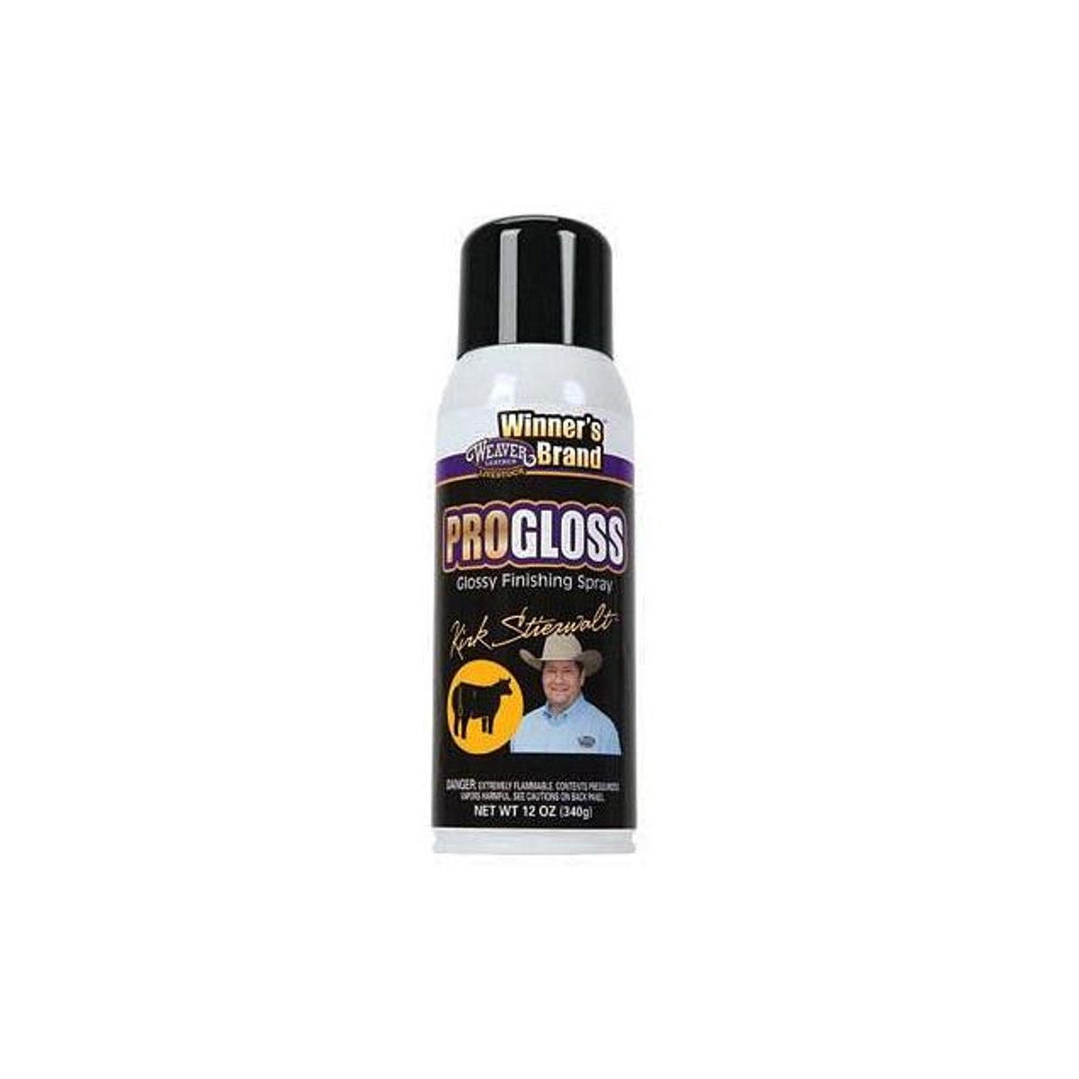 Weaver Leather 12 Oz. Stierwalt Livestock Pro Gloss Finishing Spray Weaver Leather 12 Oz. Stierwalt Livestock Pro Gloss Finishing Spray