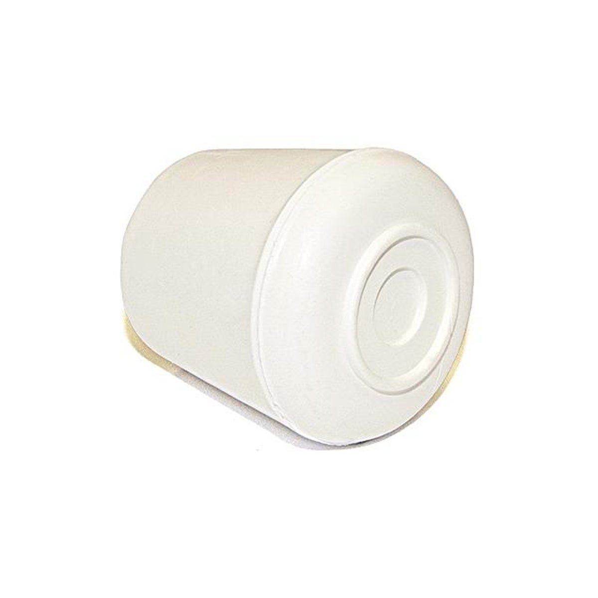 TruGuard 1 In. Off White Rubber Furniture Leg Tip (4-Pack)