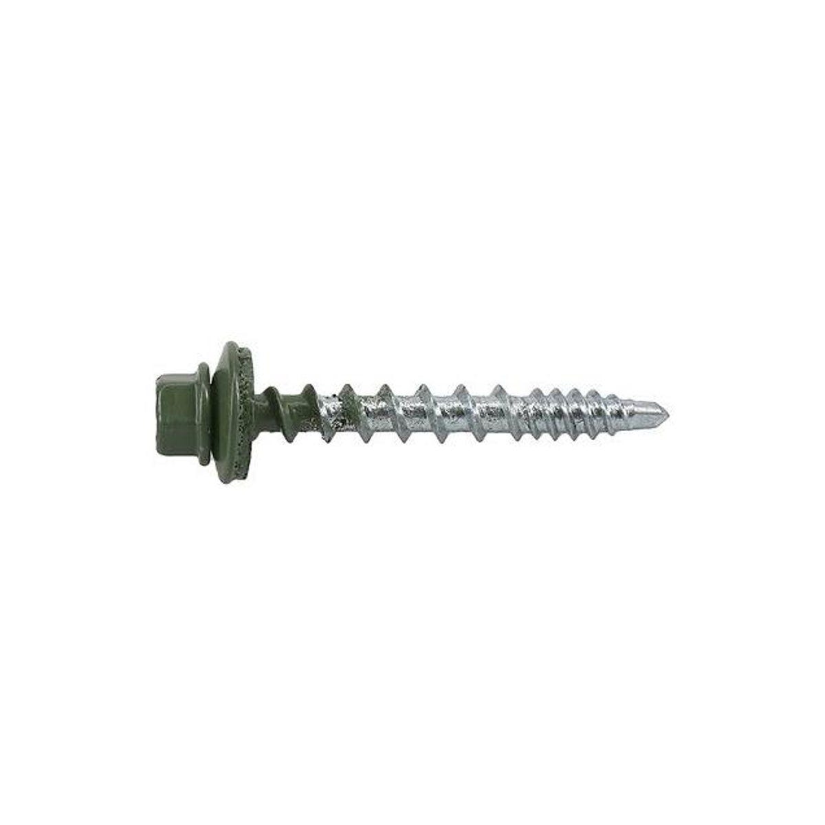 Hillman Power Pro #10 x 1.5 In. Green Metal to Wood Self-Drilling Roofing Screws (250-Count) - photo 2 Hillman Power Pro #10 x 1.5 In. Green Metal to Wood Self-Drilling Roofing Screws (250-Count) - photo 2