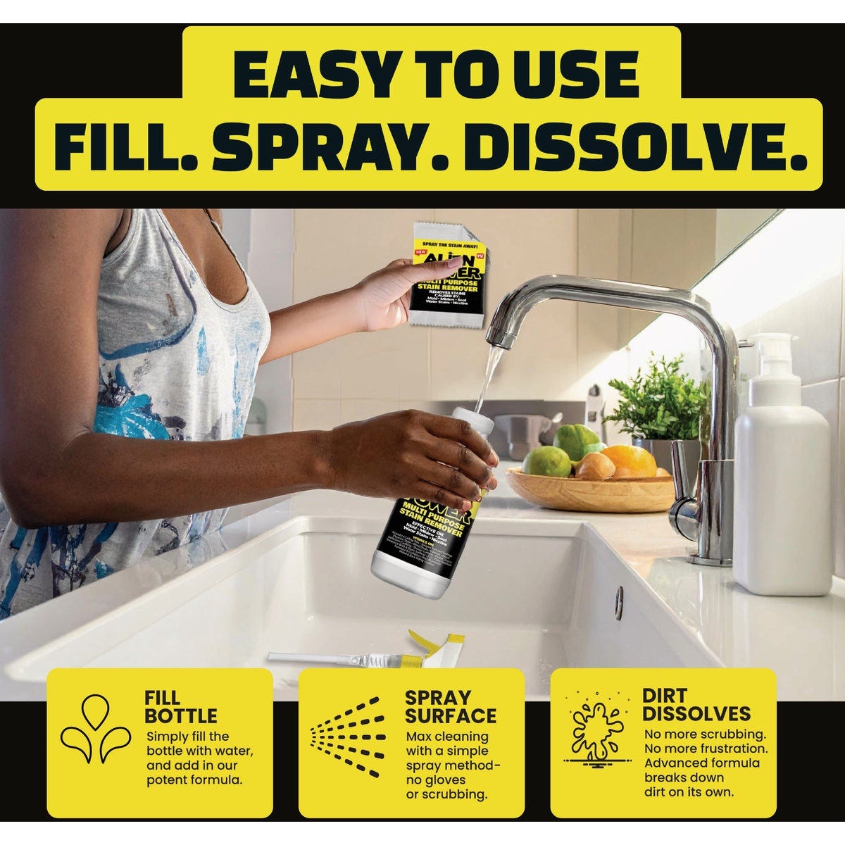 Alien Power 24 Oz. Multi Purpose Stain Remover - photo 5 Alien Power 24 Oz. Multi Purpose Stain Remover - photo 5
