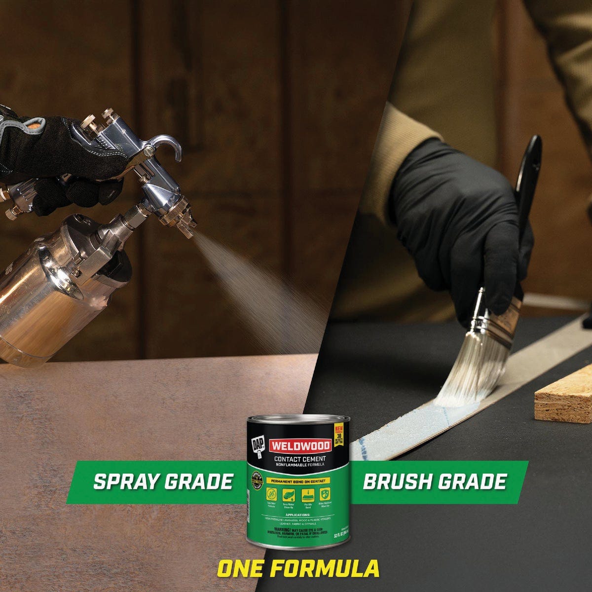 DAP Weldwood Qt. Nonflammable Contact Cement - photo 5